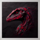 Search for prehistoric creatures posters Fossil