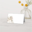 Search for palm tree place cards Rustic