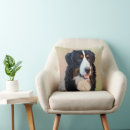 Search for bernese mountain dog pillows Silhouette