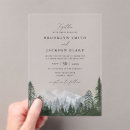 Search for tree square wedding invitations Mountain
