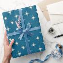 Recherche de vintage xmas wrapping paper Bleu