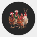 Search for santa chicken stickers Halloween