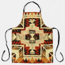 Search for native american print aprons Aztec