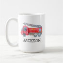 Search for firetruck mugs Fire engine