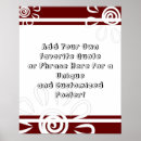 Recherche de fleur rouge posters Simple