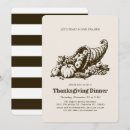 Recherche de abondance invitations Thanksgiving