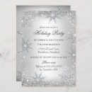 Search for winter wonderland christmas invitations Silver