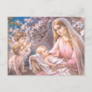 Search for virgin mary postcards Baby jesus