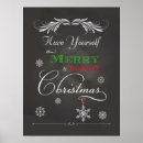 Search for christmas chalkboard posters Merry