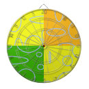 Search for yellow dartboards Orange