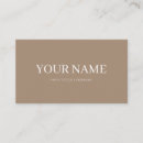 Search for brown business cards Stylish