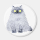 Recherche de chat jaune magnets Bleu
