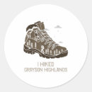 Search for hiking boots stickers Camping