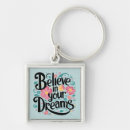 Search for make believe keychains Believe in your dreams