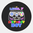 Search for 7th birthday boy stickers Gaming