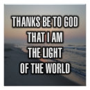 Search for jesus is the light of the world posters Bible