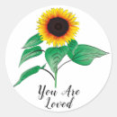 Search for painted sunflower stickers Botanical