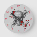 Recherche de crâne rose horloges Squelette