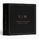Search for black and gold binders Elegant