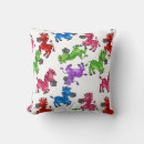 Recherche de rayures colorées coussins Pour enfants