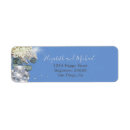 Search for silver blue return address labels Floral