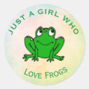 Search for lovely frog stickers For her
