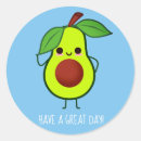 Search for cute avocado stickers Happy