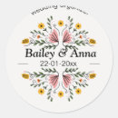 Search for logo wedding stickers Simple