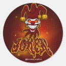 Recherche de bouffon autocollants Clown