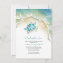 Search for coastal baby shower invitations Under the sea