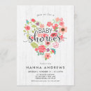 Search for heart baby girl shower invitations Whimsical