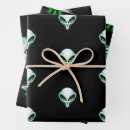 Recherche de aliens wrapping paper Garçons