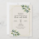 Search for leaf engagement party invitations Botanical