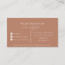 Search for oak business cards Modern