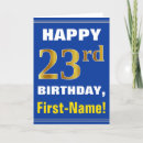 Recherche de 23ème anniversaire cartes 23 ans