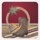 Recherche de boots stickers Cowgirl