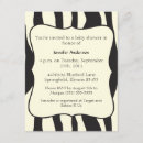 Search for zoo bridal shower invitations Zebra