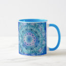 Search for mandala mugs Teal