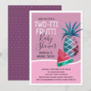 Search for twin baby girl shower invitations Watercolor