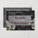 Search for halloween bridal party proposal cards For her