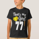 Search for 77 number tshirts Team