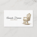 Search for antique furniture business cards Vintage chair