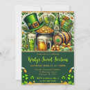 Search for ireland birthday invitations Shamrock