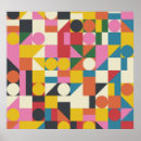 Recherche de motif triangles posters Illustration