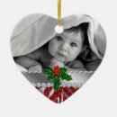 Search for silver baby first ornaments Glitter
