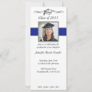 Search for blue and silver graduation invitations School colours