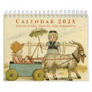 Search for vintage children calendars Cute