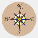 Search for compass navigation stickers North