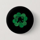 Search for four leaf clover buttons Patricks