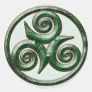 Recherche de symbole de trinité autocollants Païen
